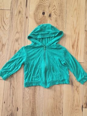 Kyte BABY Green Hooded Zip-Up